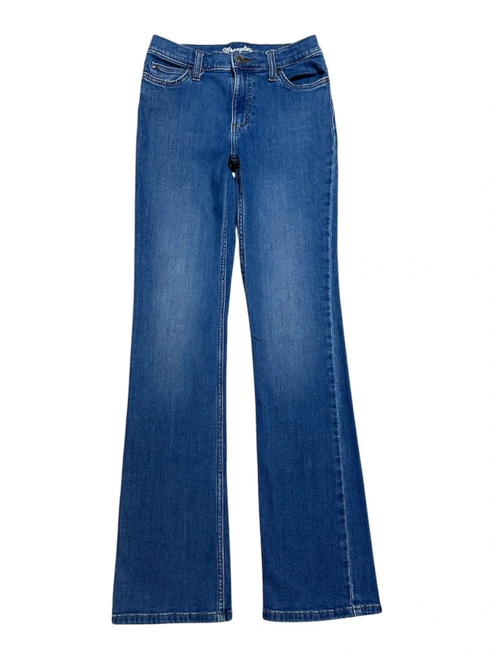 Wrangler youth bootcut jeans girls size 16 slim
